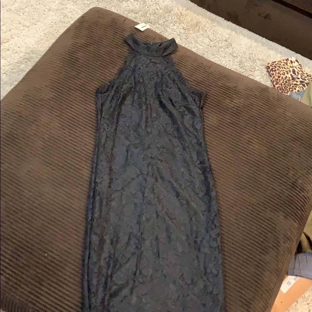 Black cocktail dress